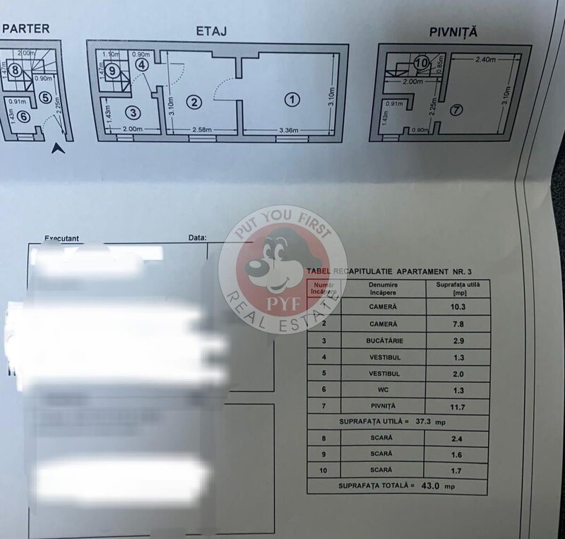 Piata Iancului | Apartament 2 camere | Semidecomandat | 43mp | B12065
